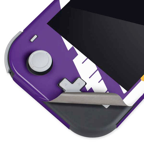 NBA Los Angeles Lakers Large Logo Nintendo Switch Lite Skin